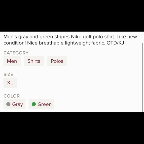 Nike Golf Polo Shirt - Picture 4 of 4